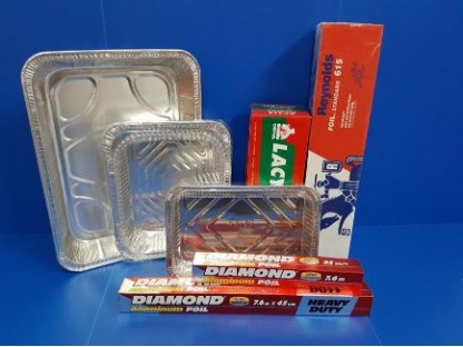 Aluminium Foils, Trays & Baking Paper