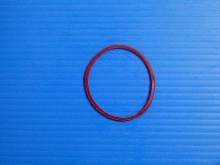 1.5" Rubber Band-Red