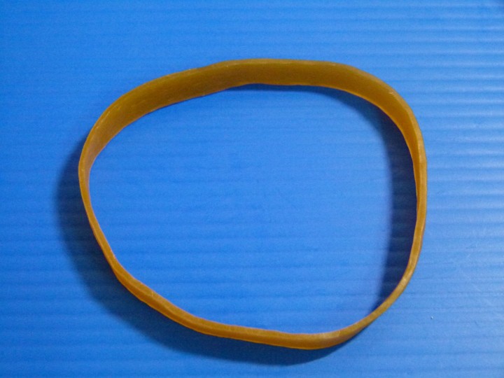 3" Thick Rubber Band-Yellow