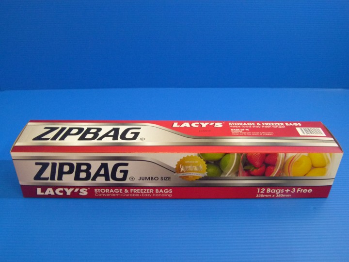 Lacy's Zipbag Jumbo size